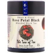 The Tao of Tea Черный чай с лепестками роз черный чай со сладким цветочным ароматом 4 унции (115 г)