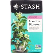 Stash Tea Цветок жасмина зеленый чай 20 чайных пакетиков 1 3 унции (38 г)