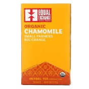Equal Exchange Органический травяной чай с ромашкой без кофеина 20 чайных пакетиков 24 г (0 85 унции)