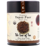 The Tao of Tea 100% Органический Чай Пуэр Топаз 3.5 унции (100 г)