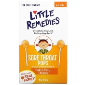 Little Remedies Леденцы от боли в горле со вкусом натурального меда для детей от 3 лет 10 леденцов