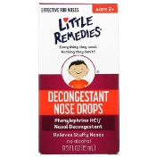 Little Remedies Противозастойные капли для носа для детей от 2 лет 15 мл (0 5 жидк. Унции)