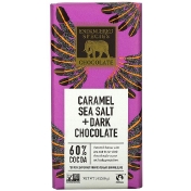 Endangered Species Chocolate черный шоколад с карамелью и морской солью 60% какао 85 г (3 унции)
