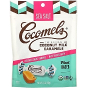 Cocomels органическая карамель из кокосового молока с морской солью 100 г (3 5 унции)