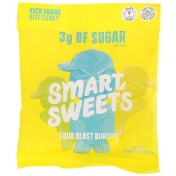 SmartSweets Sour Blast Buddies ягоды голубая малина лайм лимон апельсин 50 г (1 8 унции)