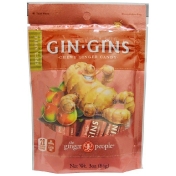 The Ginger People Gin·Gins жевательное имбирное печенье пряное яблоко 3 унции (84 г)