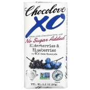 Chocolove XO бузина и голубика в 60% темном шоколаде 90 г (3 2 унции)