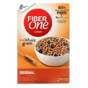 General Mills Fiber One Cereal with Whole Grain Original 19.6 oz (555 g)