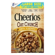 General Mills Cheerios Oat Crunch овсяный мёд 515 г (18 2 унции)