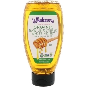 Wholesome Органический сырой нефильтрованный белый мед 454 г