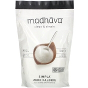 Madhava Natural Sweeteners Simpla чистый и простой вкус безкалорийный подсластитель на основе аллюлозы 340 г (12 унций)