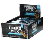 Tiger&#x27;s Milk Bars Nutrition Bar крендель с соленой карамелью 12 батончиков 42 г (1 48 унции)