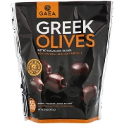 Gaea греческие оливки Kalamata без косточек 150 г (5 3унции)