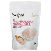 Sunfood Мелкая гималайская каменная соль 454 г (1 фунт)