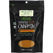 Frontier Co-op Organic Vietnamese 5% Oil Cinnamon 5.11 oz (145 g)