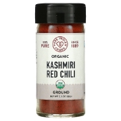 Pure Indian Foods органический кашмирский красный перец чили молотый 65 г (2 3 унции)