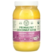 Pure Indian Foods PrimalFat органическое кокосовое масло и масло гхи холодного отжима 425 г (15 унций)