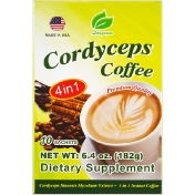 Longreen Cordyceps Coffee 4 в 1 кофе с кордицепсом 10 пакетиков 182 г (6 4 унции)