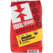 Equal Exchange Organic Coffee Decaffeinated Ground 12 oz (340 g)