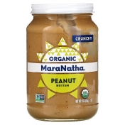MaraNatha Органическое арахисовое масло хрустящее 454 г (16 унций)