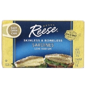 Reese Skinless & Boneless Sardines in Water 4.375 oz (125 g)