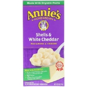 Annie&#x27;s Homegrown Ракушки и белый чеддер Макароны с сыром 6 унций (170 г)