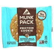 Munk Pack Protein Cookie кокос и белая крошка макадамии 84 г (2 96 унции)