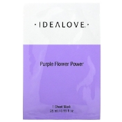 Idealove Purple Flower Power 1 тканевая маска 25 мл (0 85 жидк. Унции)