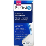 PanOxyl Ночные точечные пластыри 40 прозрачных пластырей