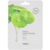 Yadah Daily Green Mask ежедневная тканевая маска с готу кола 25 мл (0 84 жидк. унции)