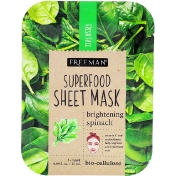 Freeman Beauty тканевая маска с суперфудами шпинат для сияющей кожи 1 шт. 25 мл (0 84 жидк. унции)