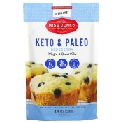 Miss Jones Baking Co Keto & Paleo смесь хлеба и кексов с голубикой 300 г (10 57 унции)