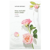 Nature Republic Real Nature Beauty Mask Sheet Rose 1 шт. 23 мл (0 77 жидк. Унции)