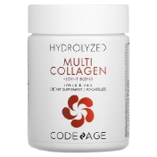 CodeAge Гидролизованный мультиколлагеновый протеин + смесь для суставов 90 капсул