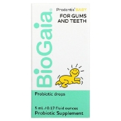 BioGaia Prodentis Baby пробиотические капли для десен и зубов 5 мл (0 17 жидк. Унции)