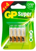 Gp Батарейки Super Ааа 8 шт