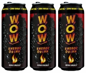 Wow Energy Drink 0,5 л Мини-набор 3 шт. 500 мл