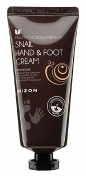 Mizon Snail Hand and Foot Cream 100 мл