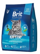 Brit Premium Cat Kitten для котят, с курицей 2 кг
