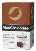 MacCoffee MacChocolate горячий шоколад растворимый с ароматом сливок 20 г х 10 шт