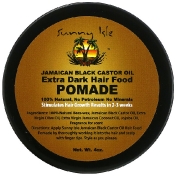 Sunny Isle Jamaican Black Castor Oil Extra Dark Hair Food Pomade 4 oz