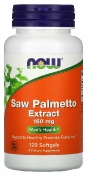 Now Saw Palmetto 160mg 120 гелевых капсул